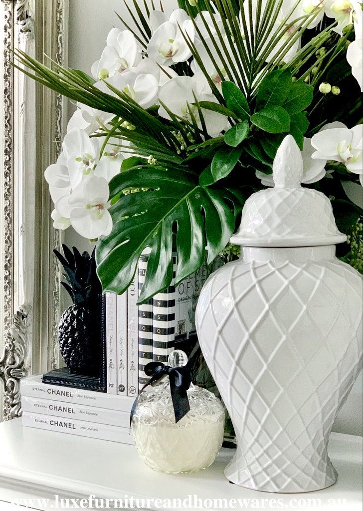 Large Diamond Ginger Jar