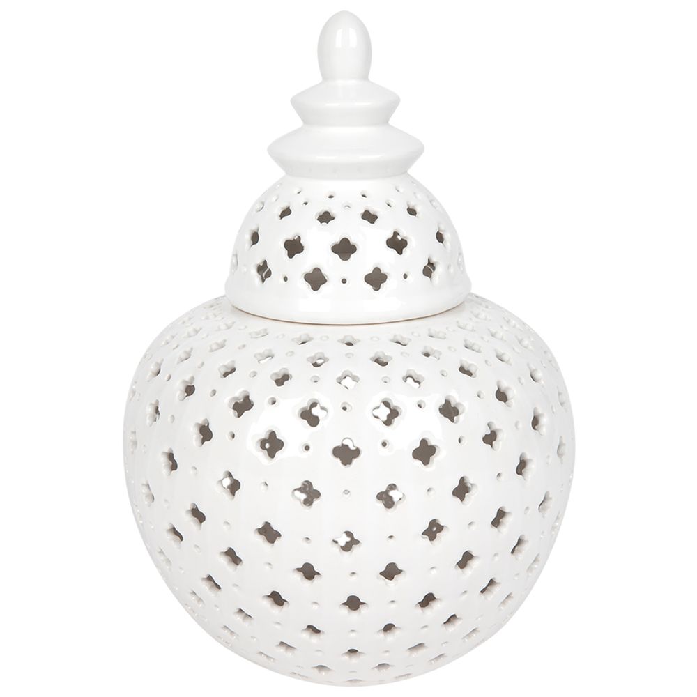 Hamptons Style Miccah Temple Jar - Large
