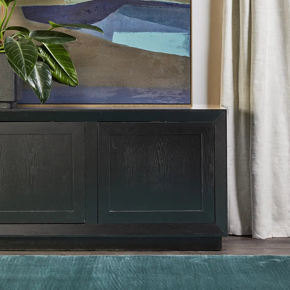 Davenport Lowline Cabinet in Black