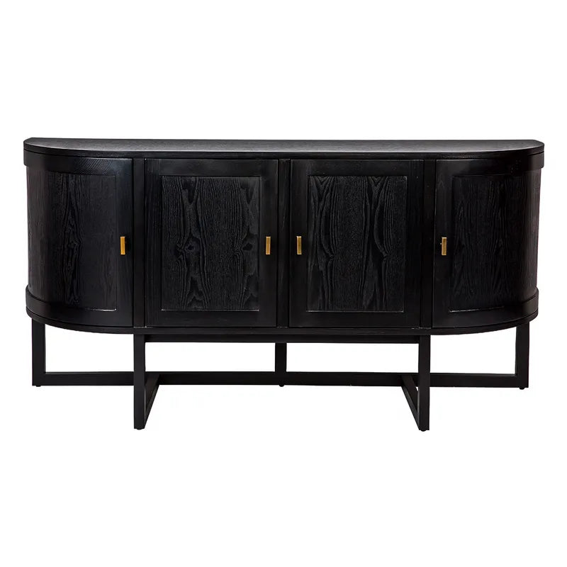 Easton Four Door Buffet in Black