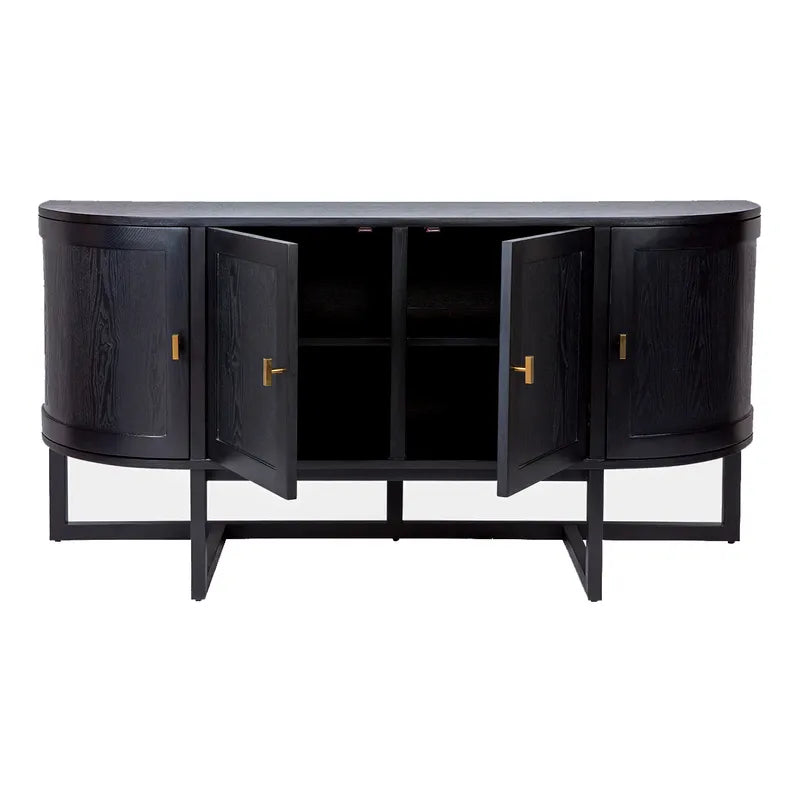 Easton Four Door Buffet in Black
