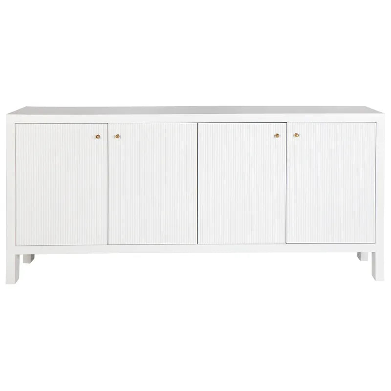 Henderson Four Door Buffet in White