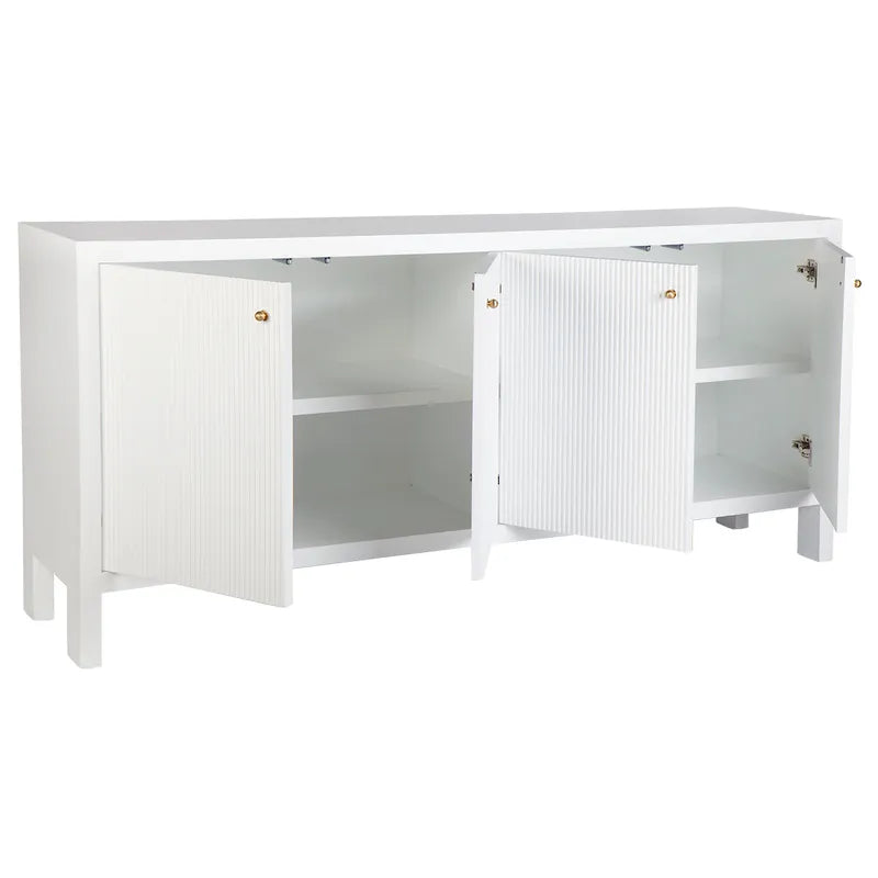 Henderson Four Door Buffet in White
