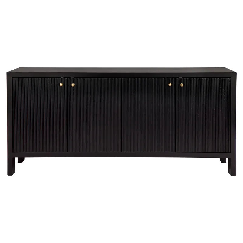 Henderson Four Door Buffet in Black