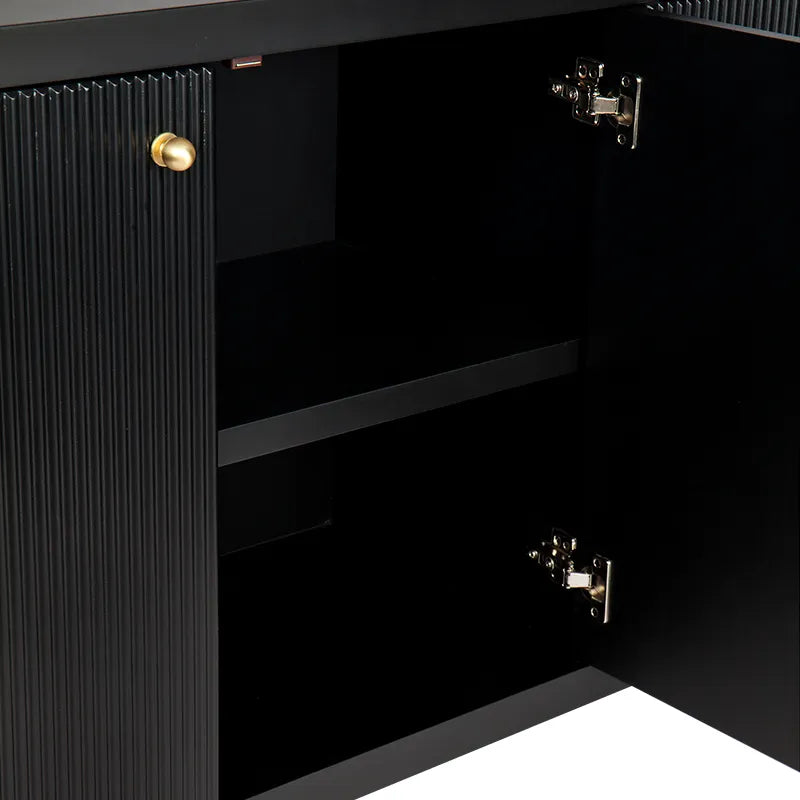 Henderson Four Door Buffet in Black