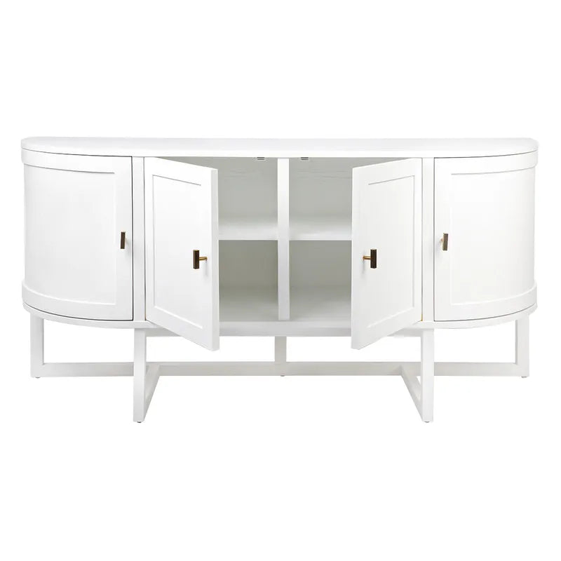 Easton Four Door Buffet in White