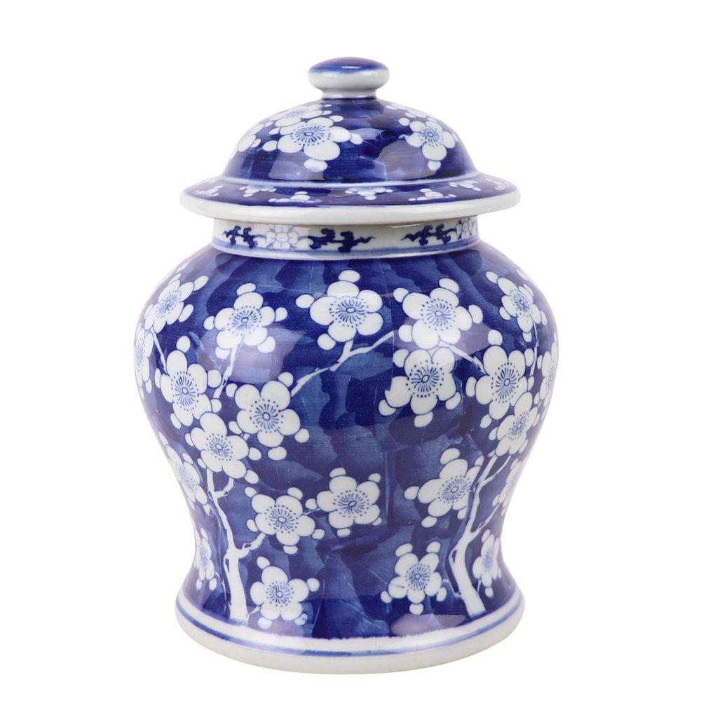 Small Specialty Blossom Ginger Jar