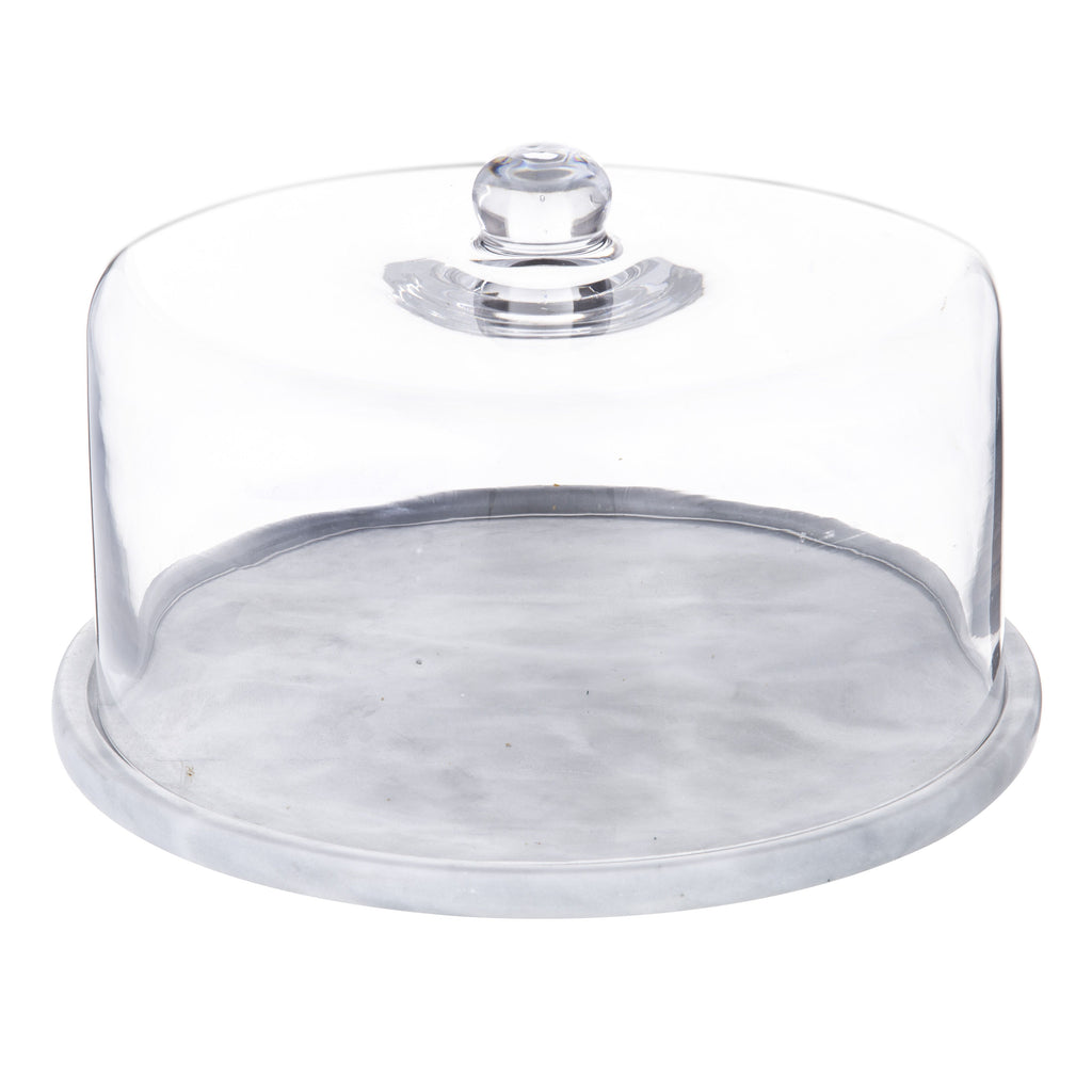Round Marble & Glass Dome