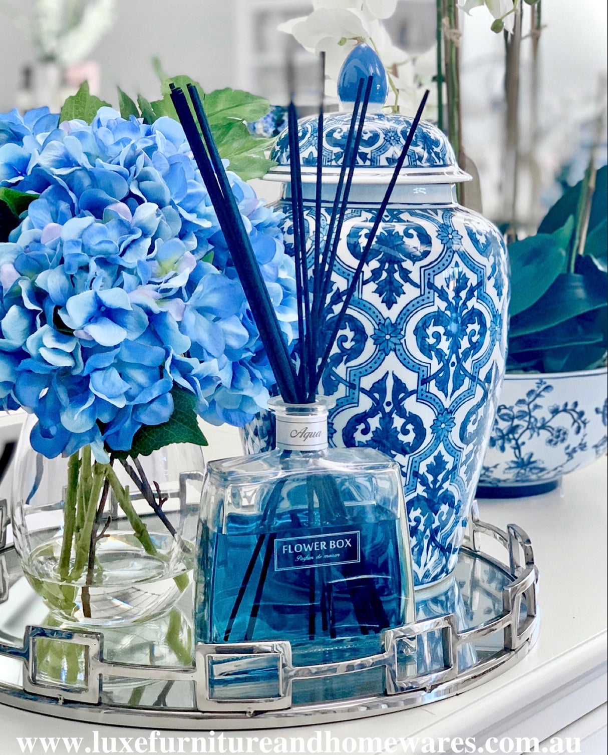 Flower Box Home Fragrance Aqua Diffuser Refill And Funnel