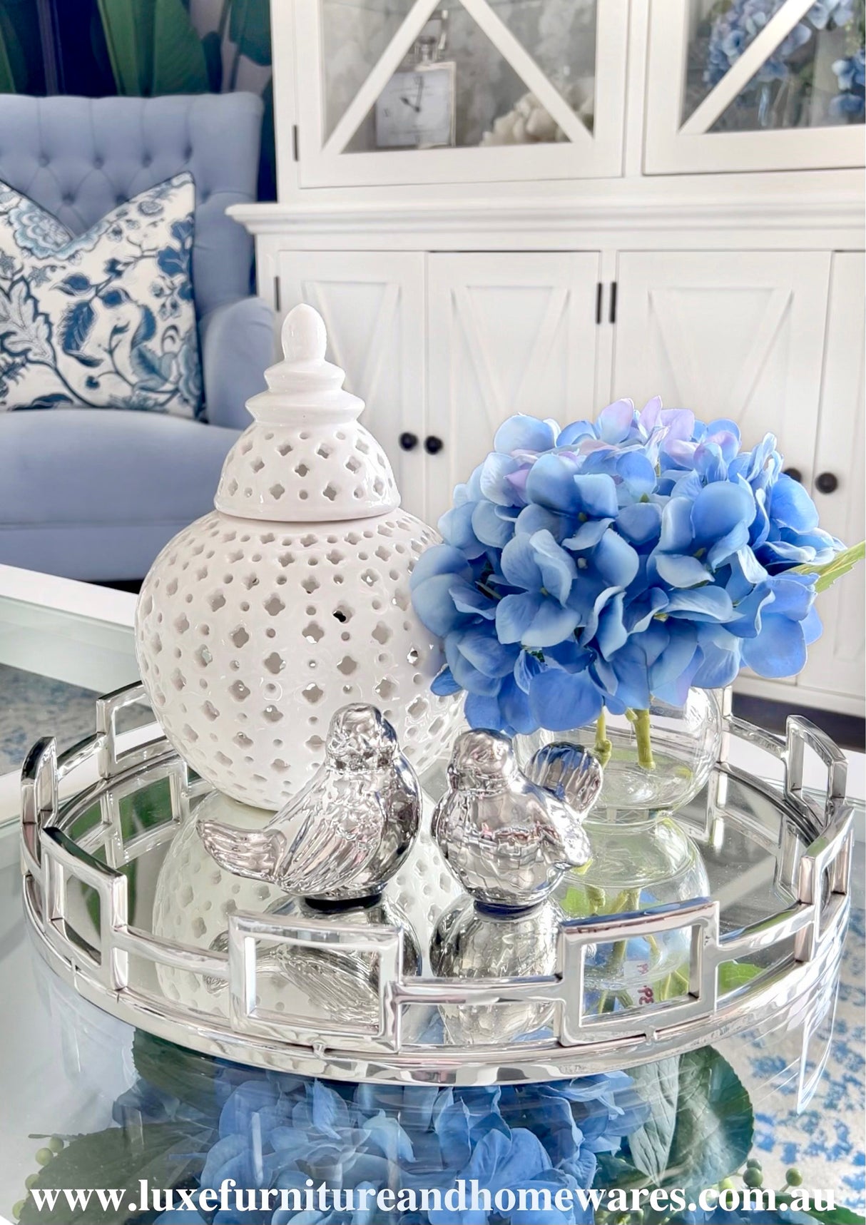 Pair Of Silver Birds