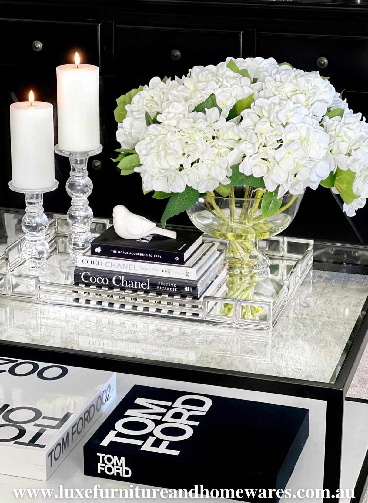 Small White Ceramic Bird