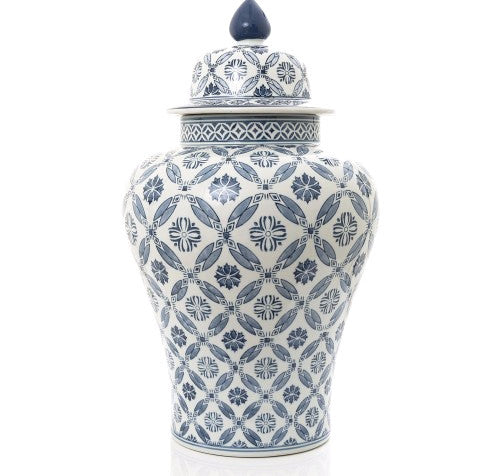 Magnificent Blue & White Extra Large Ginger Jar - PICKUP ONLY PERTH SHOWROOM