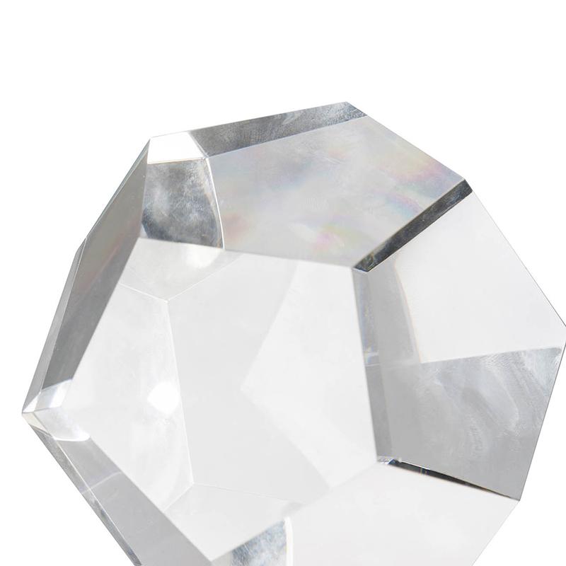 Pentagon Crystal Cut Ornament - SAVE 40% OFF!