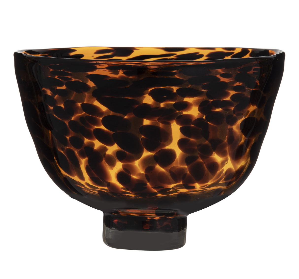 Large Amber Bowl