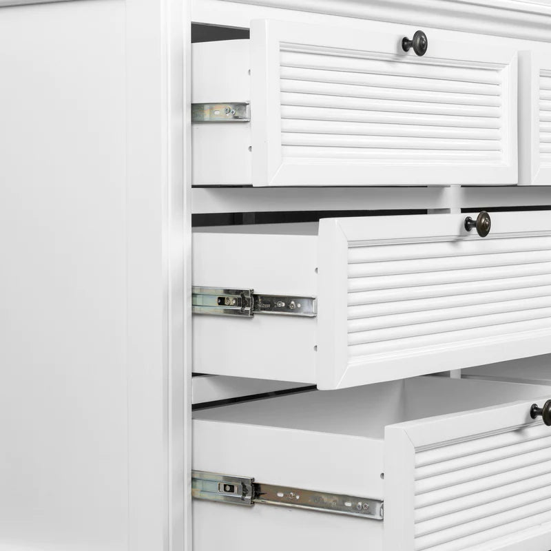 Long Island Large Dresser in White