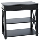 Westhampton Bedside Table in Black