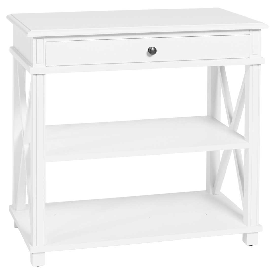 Westhampton Bedside Table in White