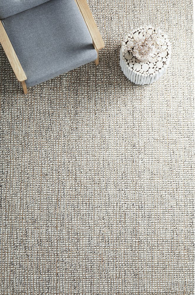 Bella Grey Natural Floor Rug
