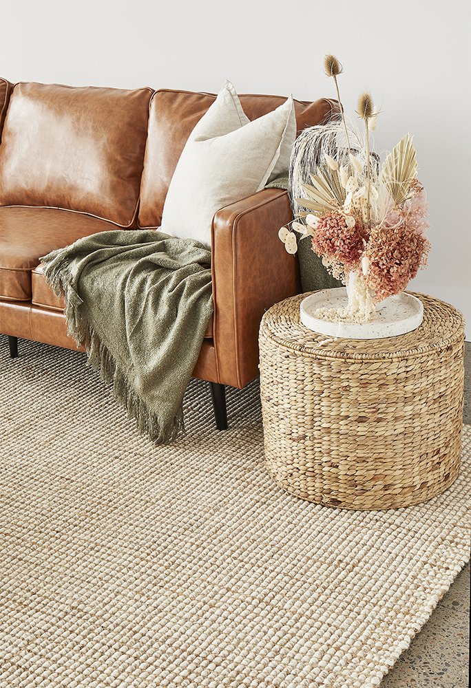 Bella Natural Floor Rug