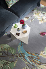 Wedgwood Hummingbird Grey Floor Rug