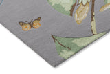 Wedgwood Hummingbird Grey Floor Rug