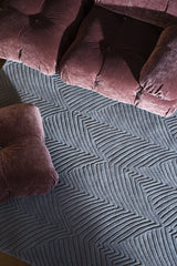 Wedgwood Folia Cool Grey Floor Rug