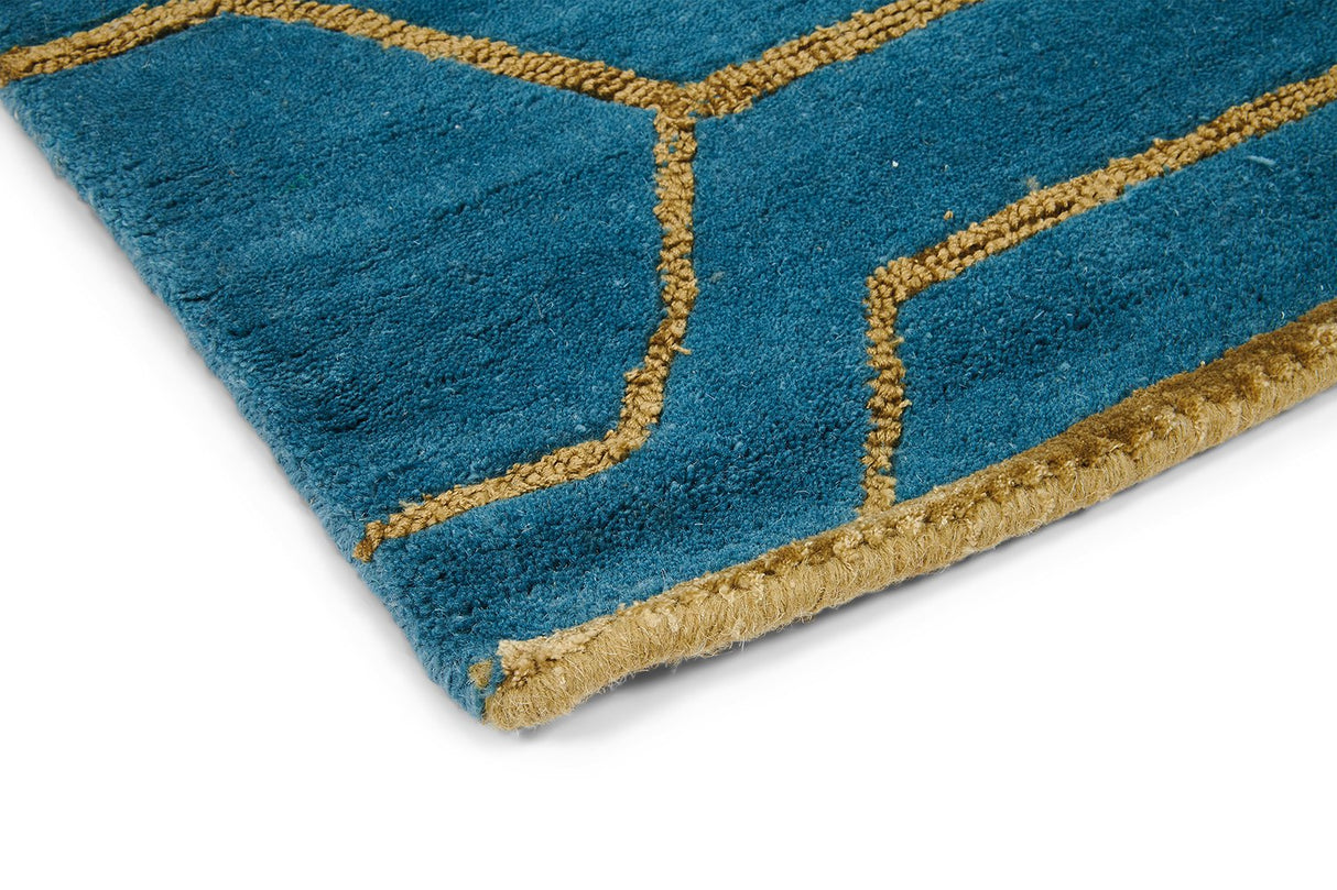 Wedgwood Arris Teal Floor Rug