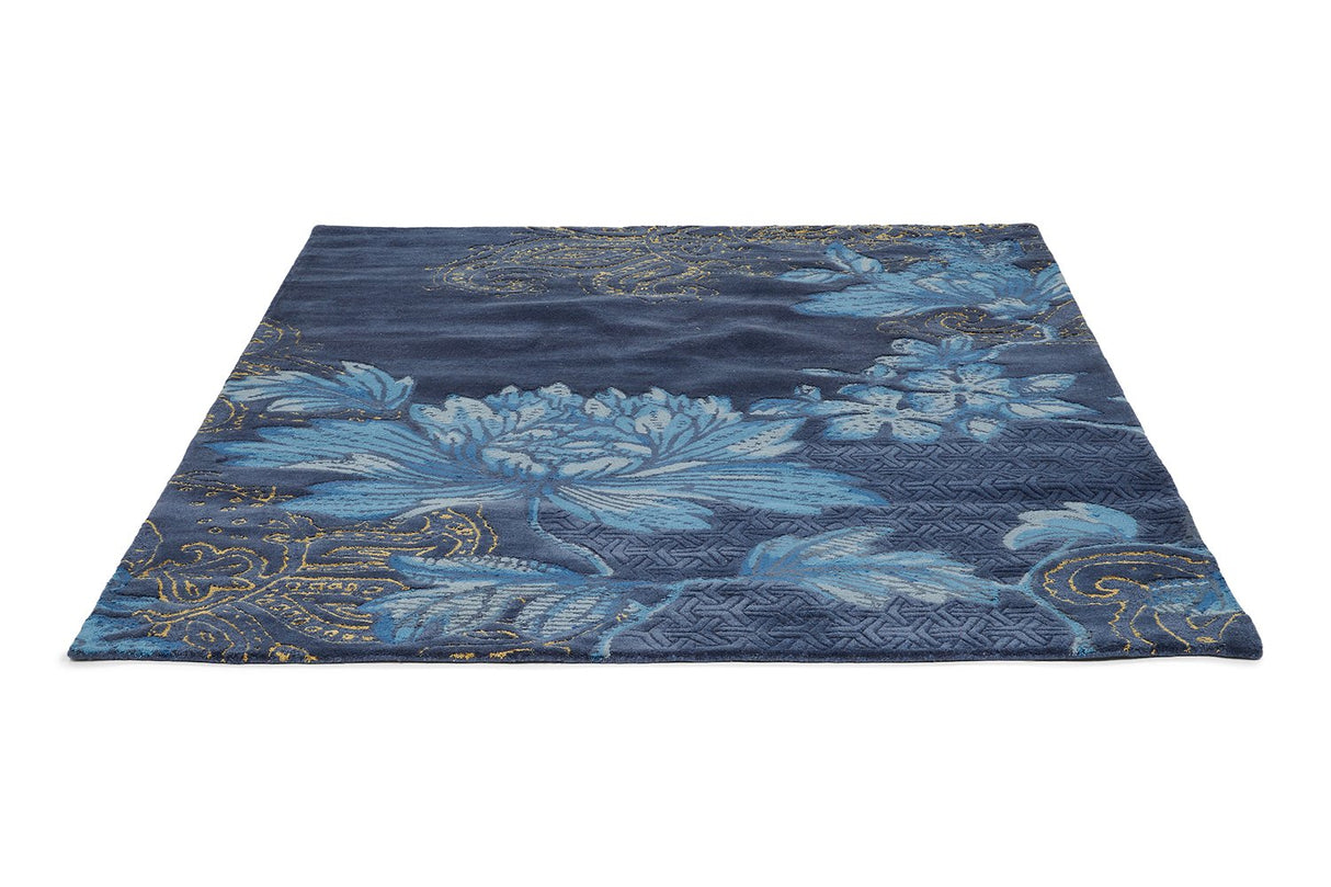 Wedgwood Fabled Floral Navy Floor Rug