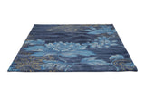 Wedgwood Fabled Floral Navy Floor Rug