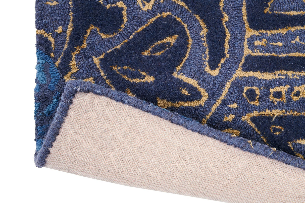Wedgwood Fabled Floral Navy Floor Rug