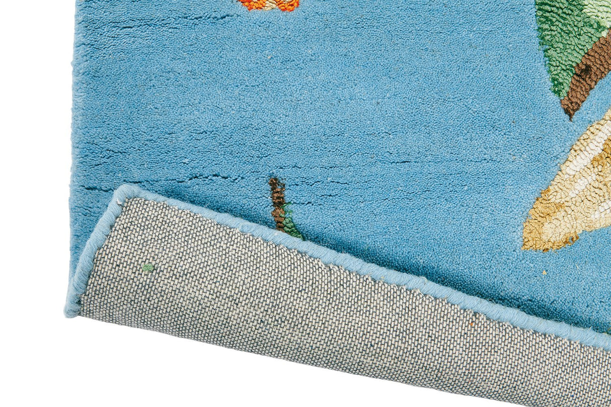 Wedgwood Hummingbird Blue Floor Rug