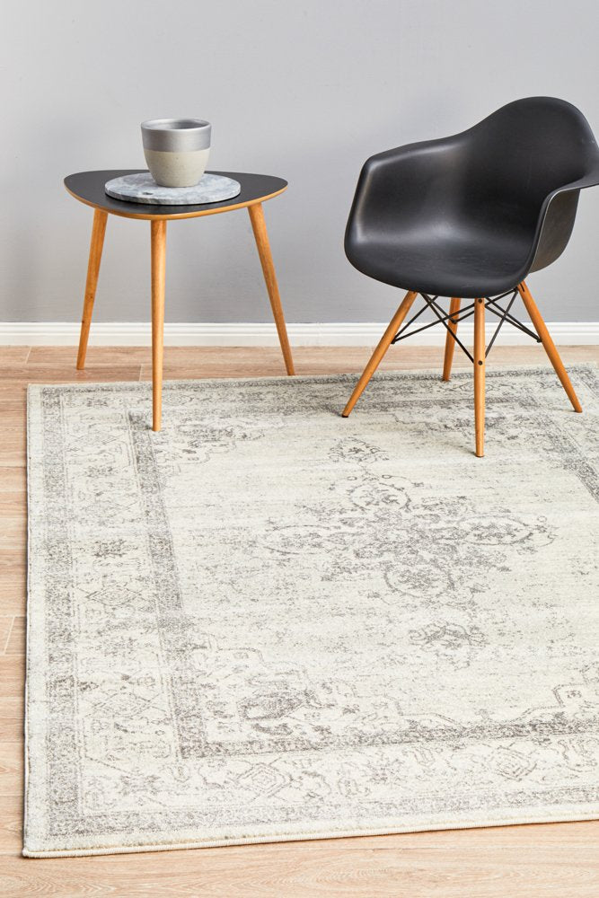 Harley Silver Floor Rug