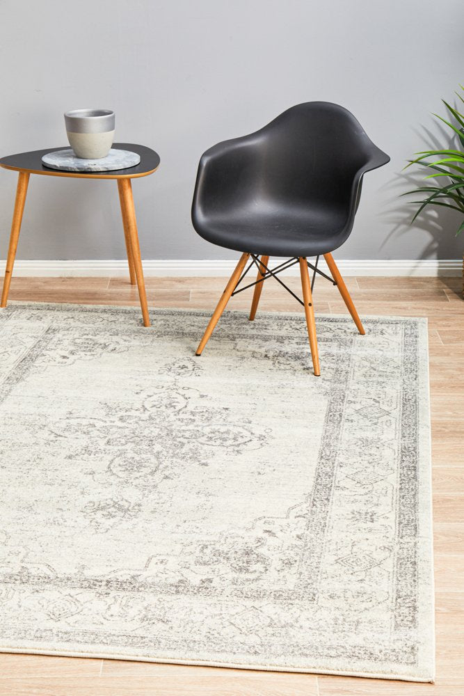 Harley Silver Floor Rug