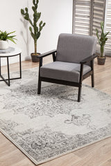 Hilton Silver Floor Rug