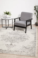 Hilton Silver Floor Rug