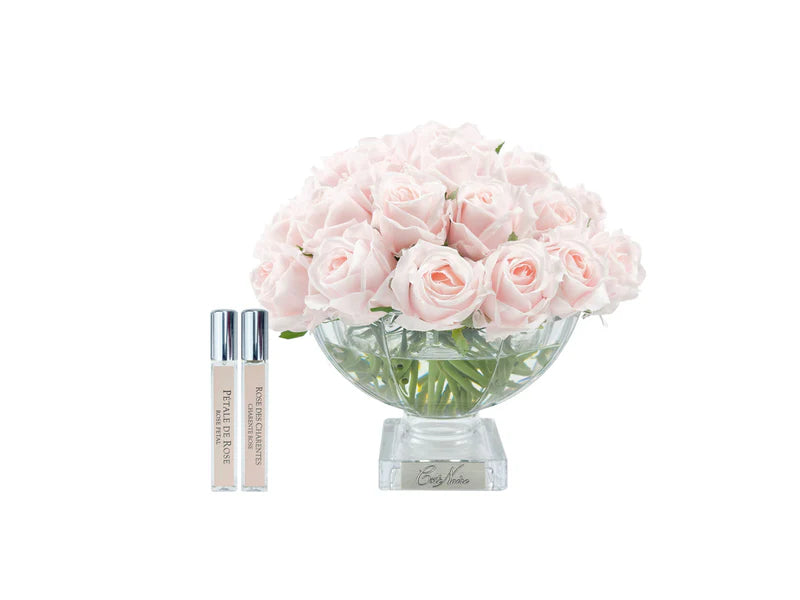 Luxury French Pink Perfumed Rose Bud Arrangement