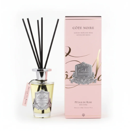 Cote Noire Rose Petal 150ml Diffuser