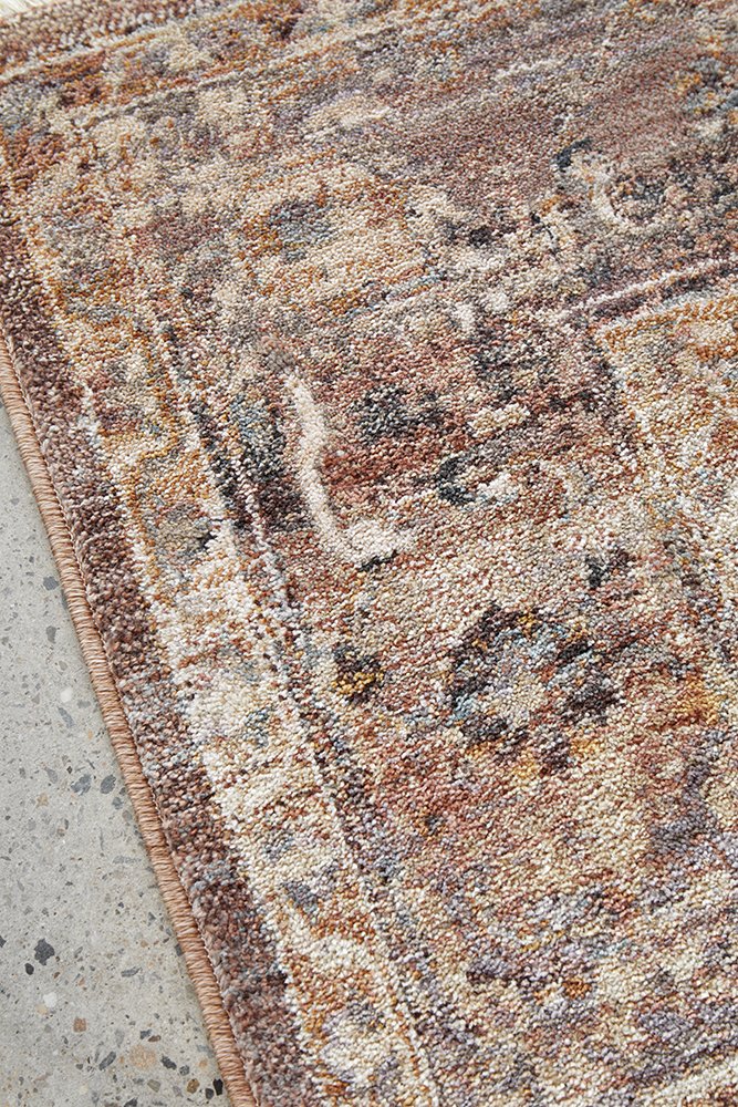 Darren Palmer Heirloom Plum Floor Rug