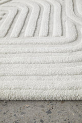 Darren Palmer Zen White Floor Rug