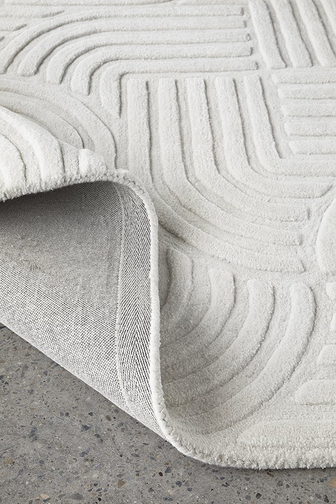 Darren Palmer Zen White Floor Rug