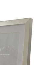 Silver Ridged Photo Frames