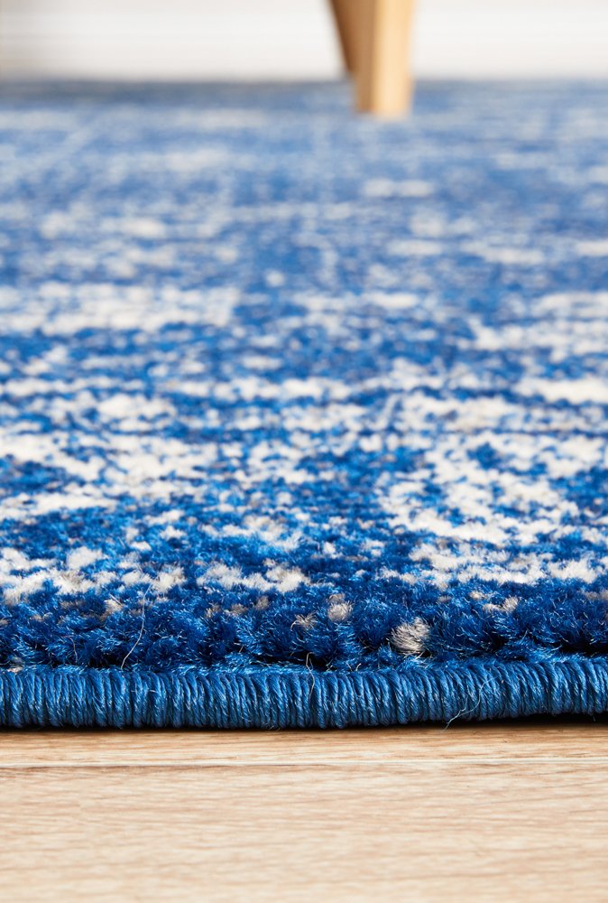 Benson Navy Floor Rug