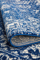Benson Navy Floor Rug