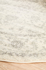 Winter White Round Rug