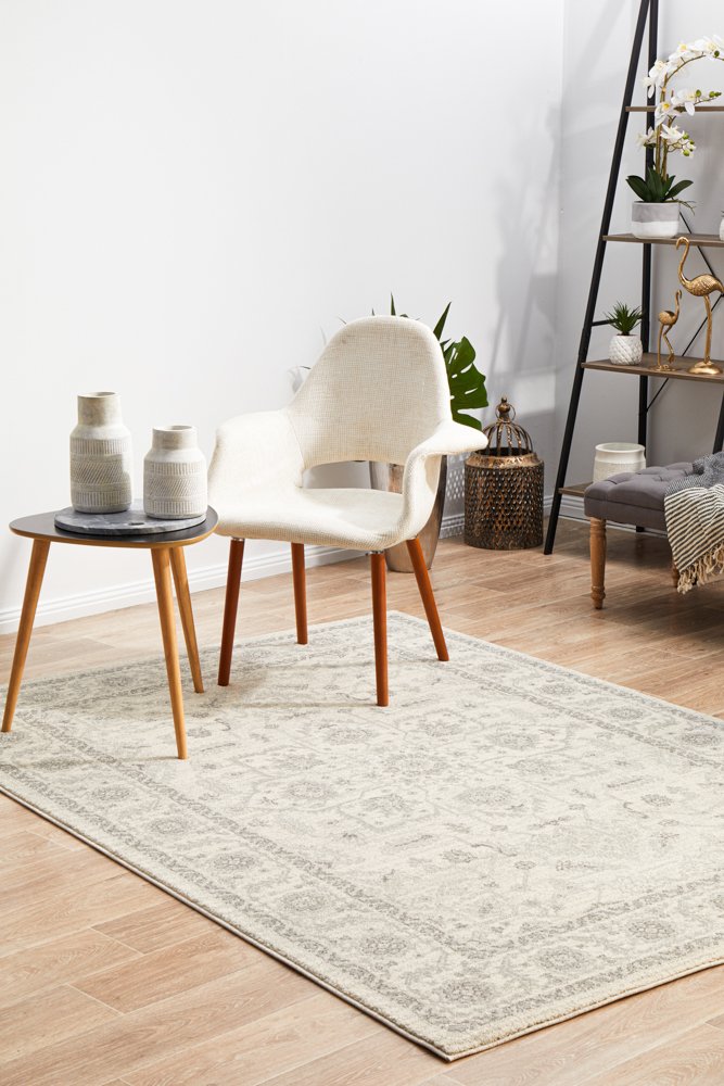 Winter White Floor Rug