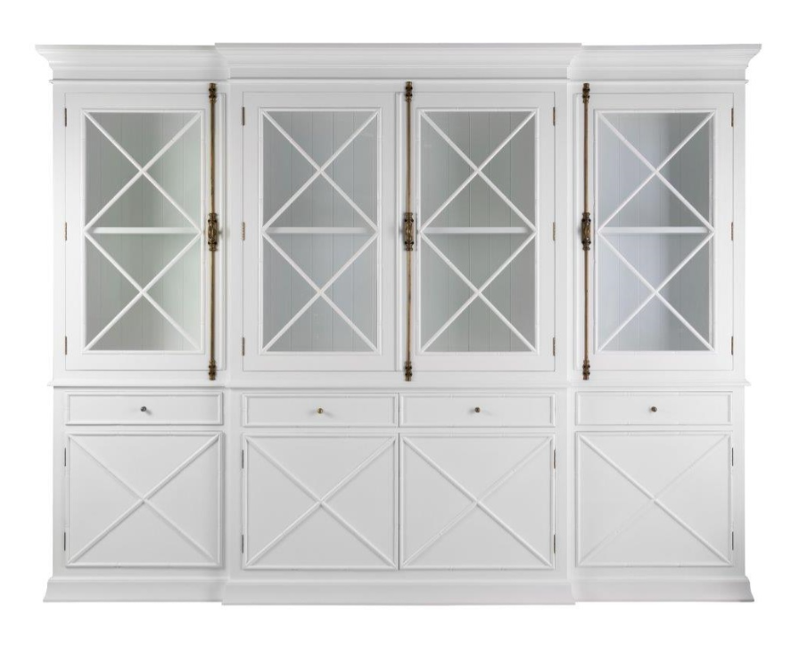 Havana Display Cabinet - Two Colours Available