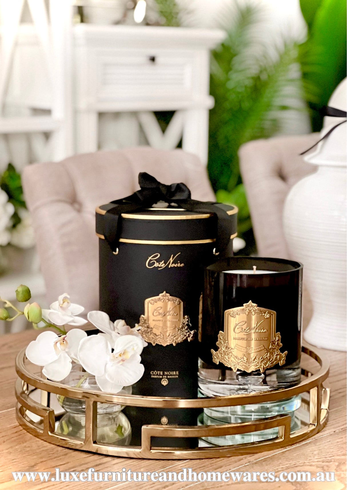 Pink Champagne Grand Triple Wick Candle