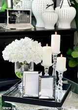 Mirrored Photo Frames with Black Border