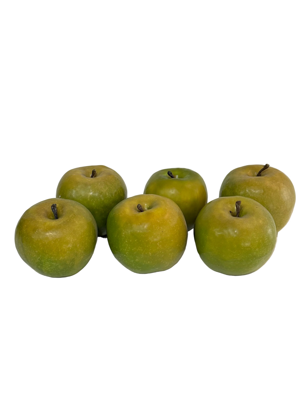 Ex-Display Set Of Six Artificial Green Apples