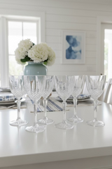 Ex-Display Set Of 6 Cristal d'Arques Wine/Water Goblets